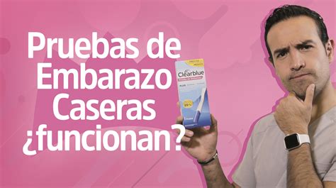 infografía comparando pruebas de embarazo caseras y de laboratorio