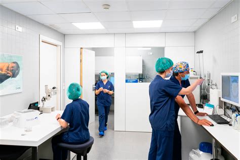 Plano de distribución de la Unidad de Reproducción Asistida en el Hospital Virgen del Camino