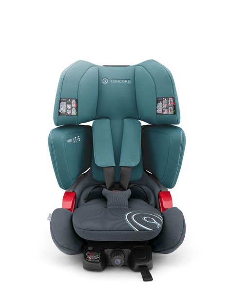 Foto de la silla Concord Vario XT-5 en diferentes configuraciones (Grupo 1 y Grupo 2/3)