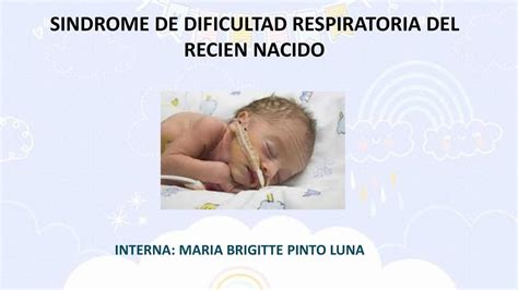 fotografía de un recién nacido mostrando signos de dificultad respiratoria