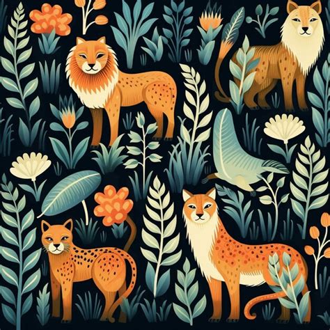 Diseño de la colección Jungla de Pirulos con motivos de animales