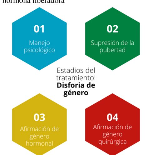 Gráfico informativo sobre las causas conocidas de la disforia de género, como factores hormonales prenatales, genéticos y neurobiológicos