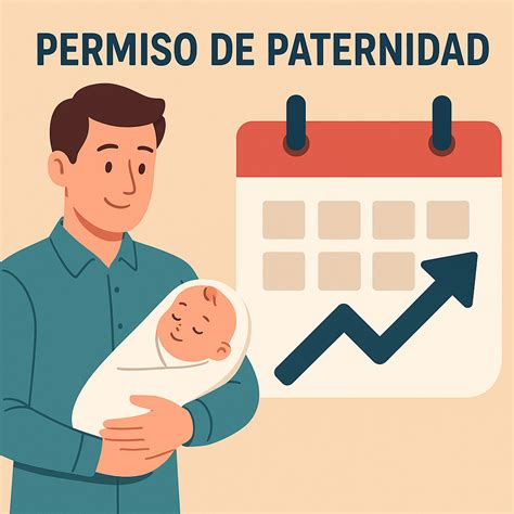 Gráfico comparativo de la evolución del permiso de paternidad y maternidad en España