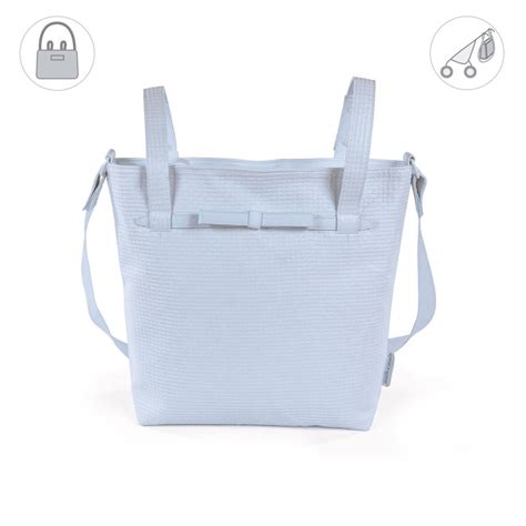 bolsa panera Pasito a Pasito Nido Volante beige con detalles de volantes