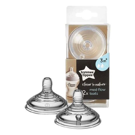 Tetinas Tommee Tippee Closer to Nature para Cereales en un paquete de 2