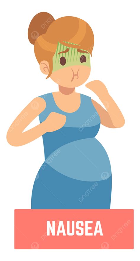 Imagen de una mujer embarazada experimentando náuseas matutinas