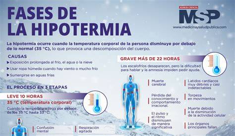 Infografía del proceso de hipotermia terapéutica en neonatos