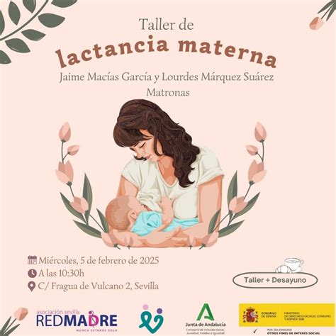 Fotografía de padres participando en un taller de lactancia o masaje infantil