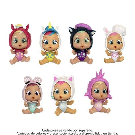 Foto de varios modelos de Bebés Llorones con sus chupetes
