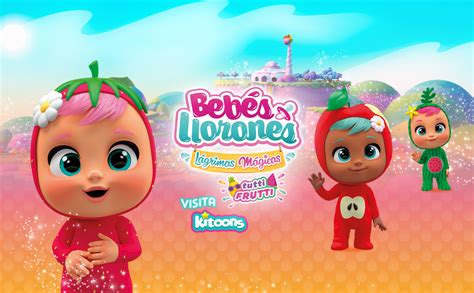 Foto de una casita de Bebés Llorones Tutti Frutti abierta con un muñeco