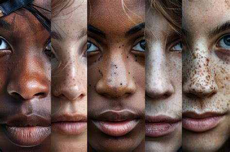 Collage de imágenes que muestran rasgos faciales característicos del SAF: hendiduras palpebrales cortas, labio superior delgado y filtro nasal liso.