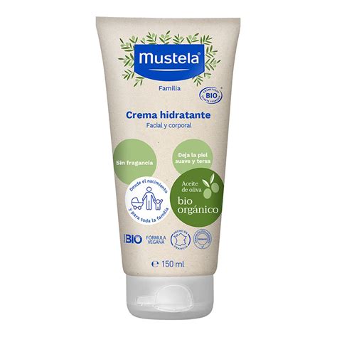 Infografía comparando los ingredientes principales de las dos cremas para pañales de Mustela: Crema Bálsamo 123 y Crema Pañal BIO.