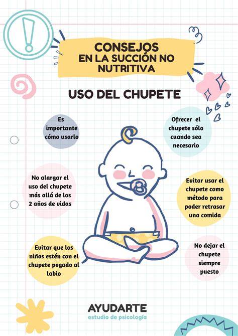 Esquema sobre los beneficios de la succión no nutritiva en el desarrollo del recién nacido