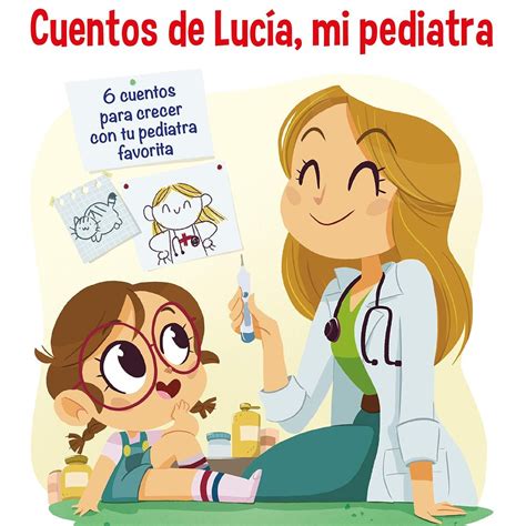 Ilustración de Lola y Toni, personajes de los cuentos de Lucía, mi pediatra