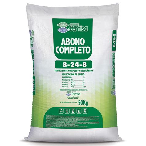 Envase del fertilizante All-in-One y su presentación granulada