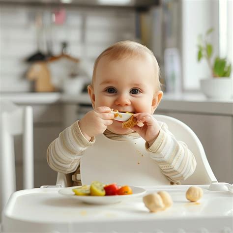 Bebé sonriente comiendo papilla Nutribén