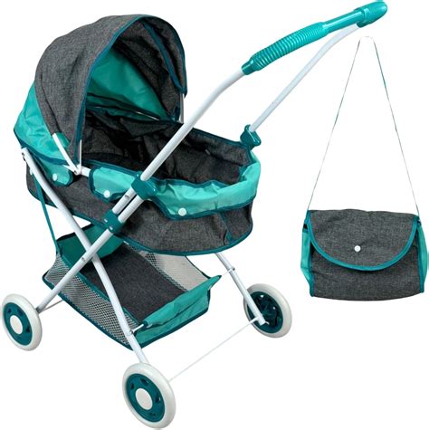Cochecito de juguete plegable con diseño Little Dutch