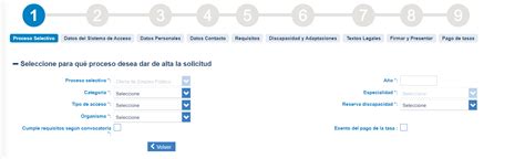 Esquema del proceso selectivo: desde la inscripción y fase de oposición hasta la adjudicación de plazas y toma de posesión