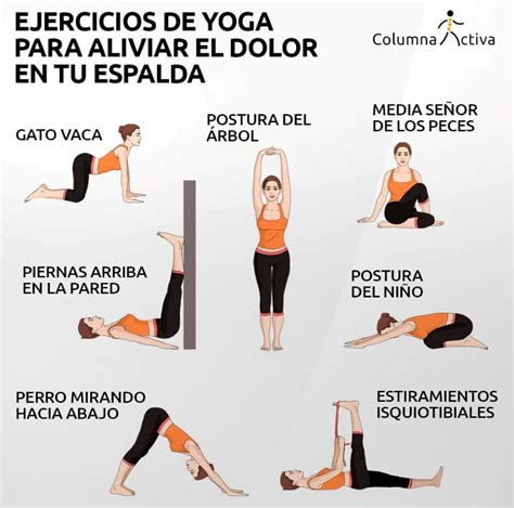 Infografía con ejercicios y posturas para favorecer el giro del bebé (yoga, pelota, gato)