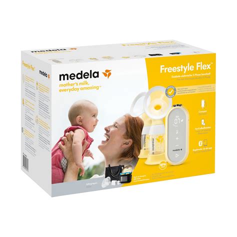 Foto de Medela Freestyle Flex en uso, destacando su diseño compacto y portabilidad