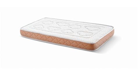 Primer plano del colchón transpirable de la minicuna.