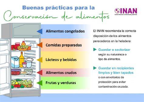 Infografía con consejos para la correcta conservación de alimentos infantiles secos