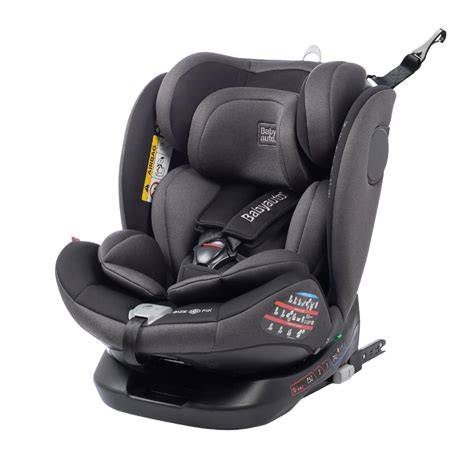 Foto detallada de la silla de coche Jan Babyauto i-Size en un interior de coche