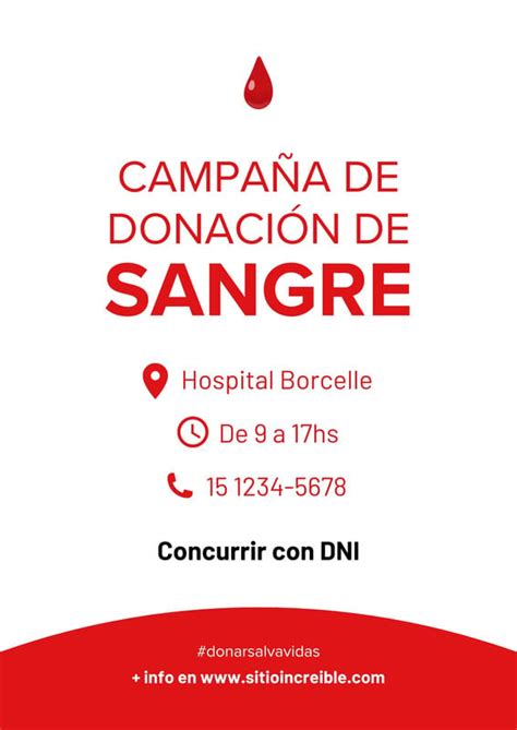 Imagen de una sala de donación de sangre o de un cartel de campaña de donación