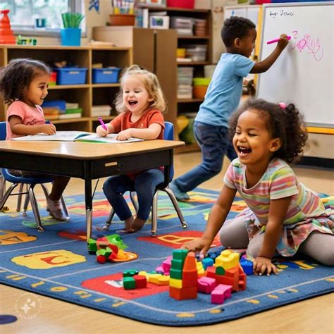 Niños jugando en un aula de la Escuela Infantil Don Chupete