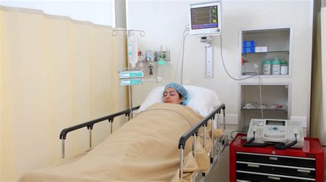 Imagen de una sala de recuperación post-aborto