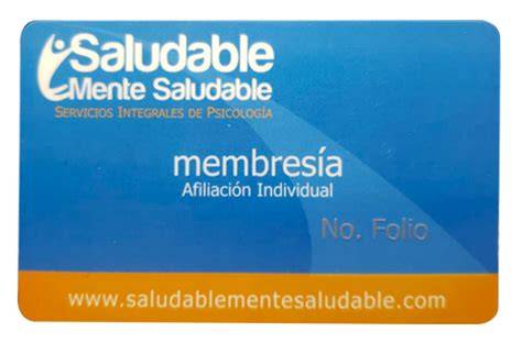 Ejemplo de tarjeta de membresía física y electrónica de ASISA.