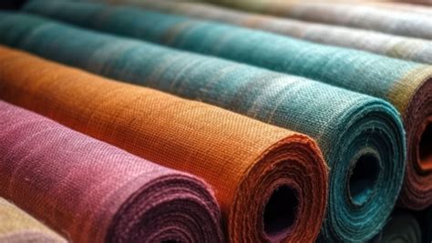 varios rollos de telas impermeables y toallas plastificadas en diferentes colores y texturas