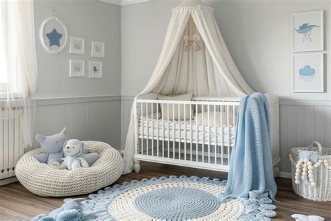 Galería de imágenes mostrando diferentes modelos de cunas de bebé con ruedas, incluyendo diseños minimalistas, románticos y nórdicos.
