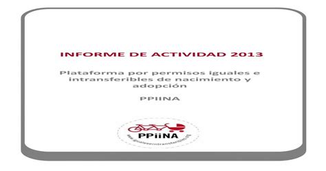 Infografía que detalla la propuesta de la Plataforma por Permisos Iguales e Intransferibles (PPiiNA) de 16 semanas de permiso para cada progenitor.