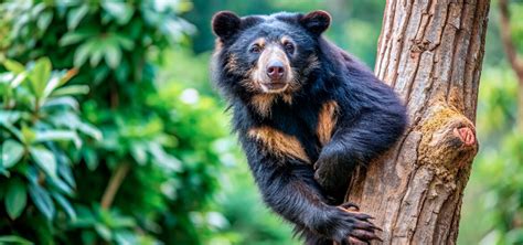 Fotografía de un oso de anteojos bajo anestesia para recolección de semen