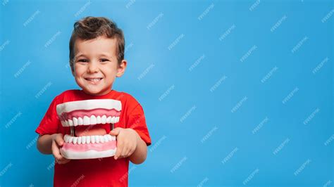 Niño en una revisión odontopediátrica, mostrando dientes sanos