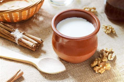 Foto de cuajada casera con canela