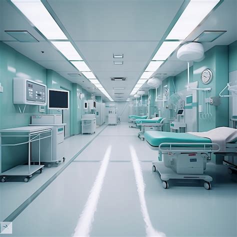 Hospital maternal histórico o fotografía de instalaciones médicas en los años 70