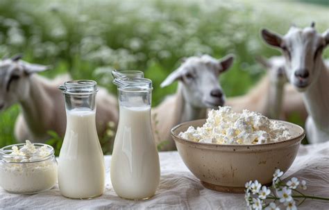 Infografía ilustrando la digestión de la leche de cabra en comparación con la de vaca en bebés