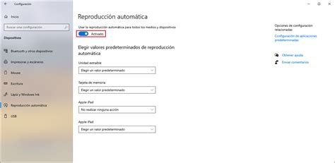 Cuadro de diálogo de elección de aplicación en Reproducción Automática de Windows