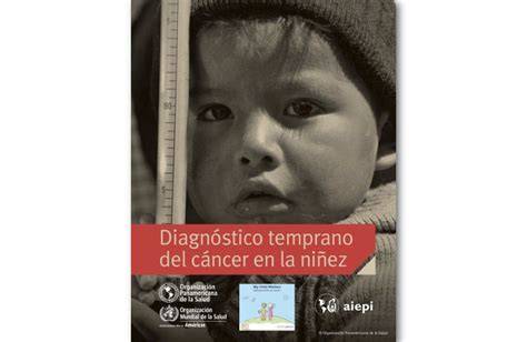 Esquema del proceso de diagnóstico temprano del cáncer en niños