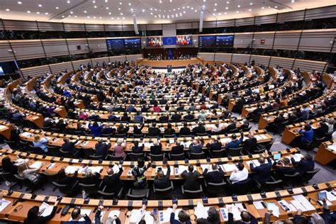 Foto de una sesión plenaria del Parlamento Europeo