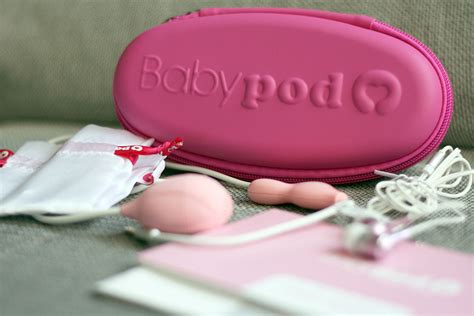 Imagen de un dispositivo Babypod siendo utilizado por una mujer embarazada