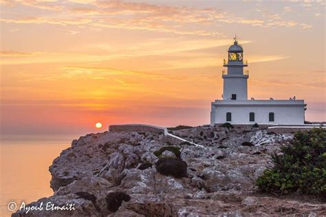 Faro de Cavalleria al atardecer