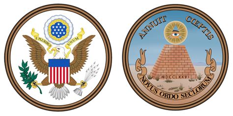 El reverso del Gran Sello de Estados Unidos