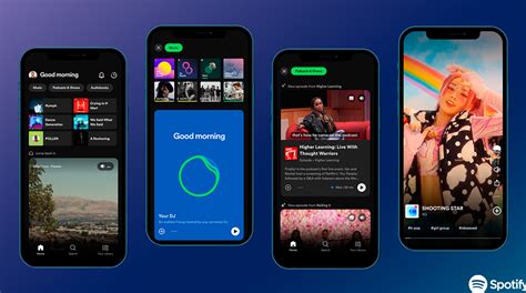 Interfaz de configuración de Spotify con opción para borrar caché en iOS