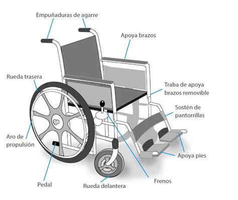 esquema de las partes de una silla de paseo con énfasis en el respaldo y la capota