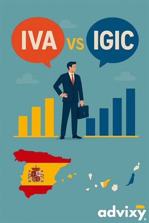 Esquema comparativo IGIC vs IVA en Canarias