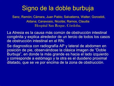 Ecografía fetal mostrando el signo de la doble burbuja