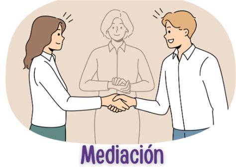 Ilustración de mediación familiar